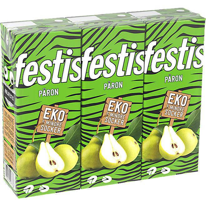 Festis Päron 3-pack Eko Festis. 3x20 cl.