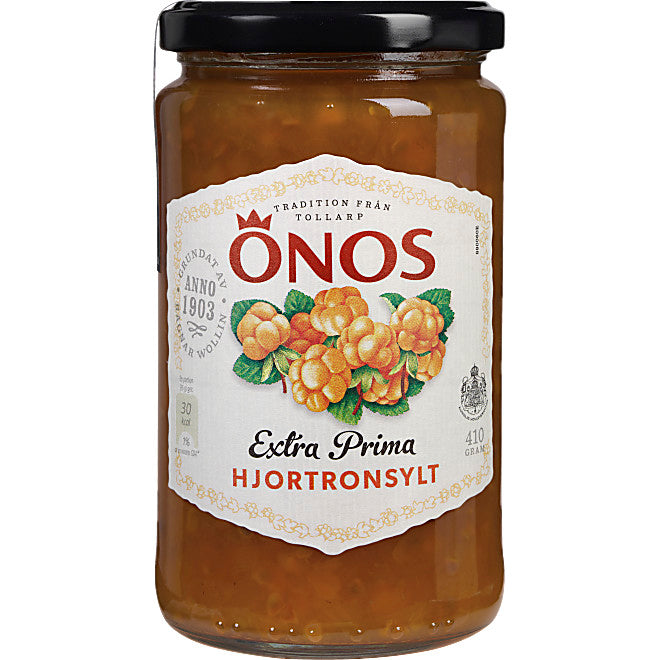 Hjortronsylt Önos. 410 g.