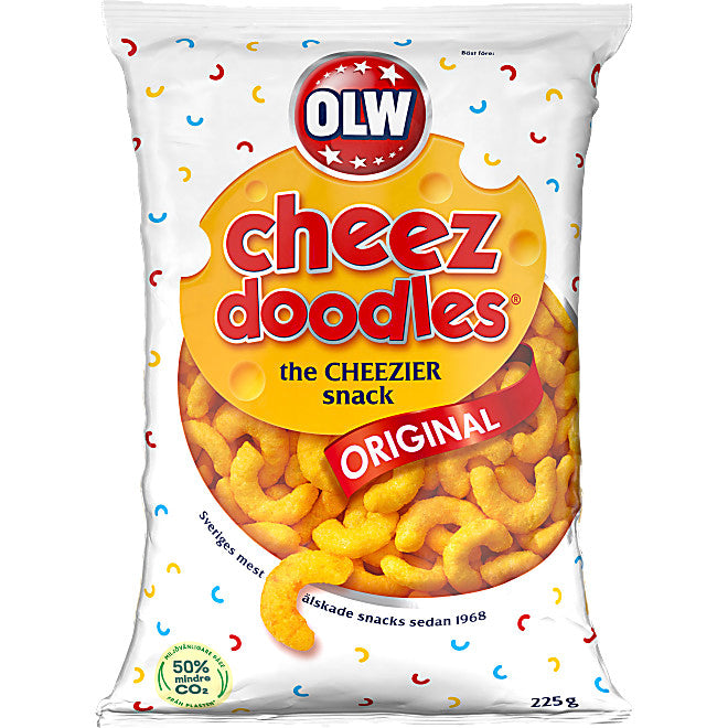 Ostbågar Cheez Doodles OLW. 225 g.