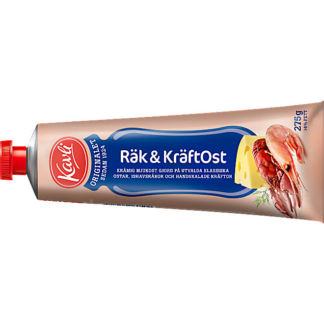 Räk & Kräftost Kavli. 275 g.