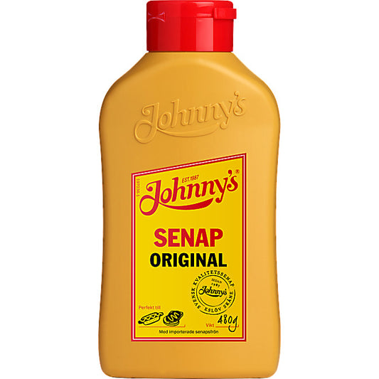 Senap Original Johnnys. 480g.