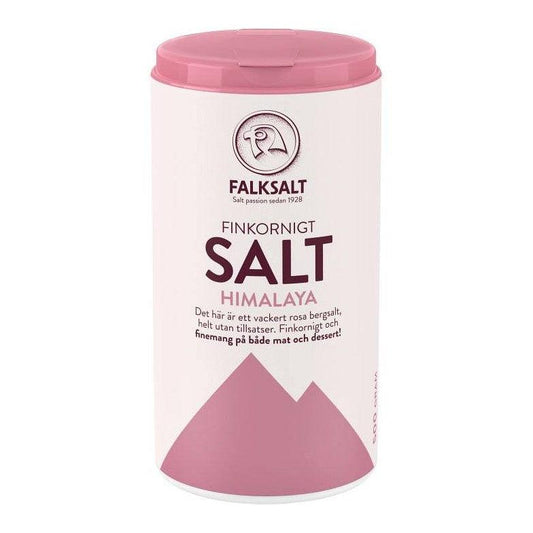 Falksalt Finkornigt Himalayan Salt - Finely Grounded Himalayan Salt 500g-Swedishness
