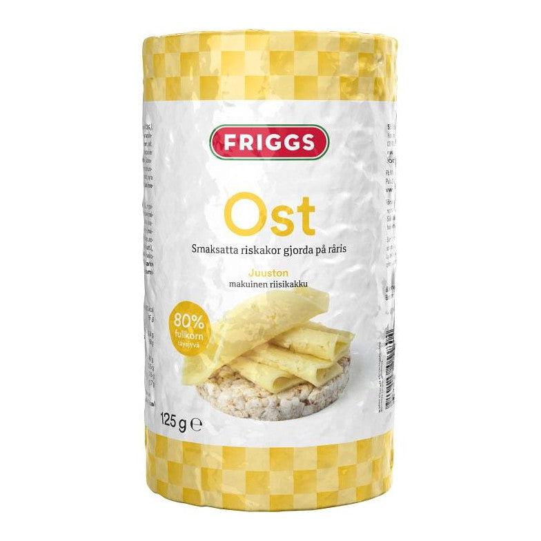 Chia Riskakor Friggs Riskakor Ost - Rice Cakes Cheese Gluten-free 125g – svedbolt