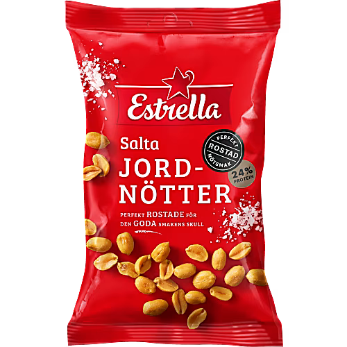 Jordnötter Salta Estrella. 275 g.