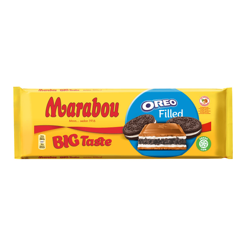 Marabou OREO Filled Crisp - 320g-Swedishness