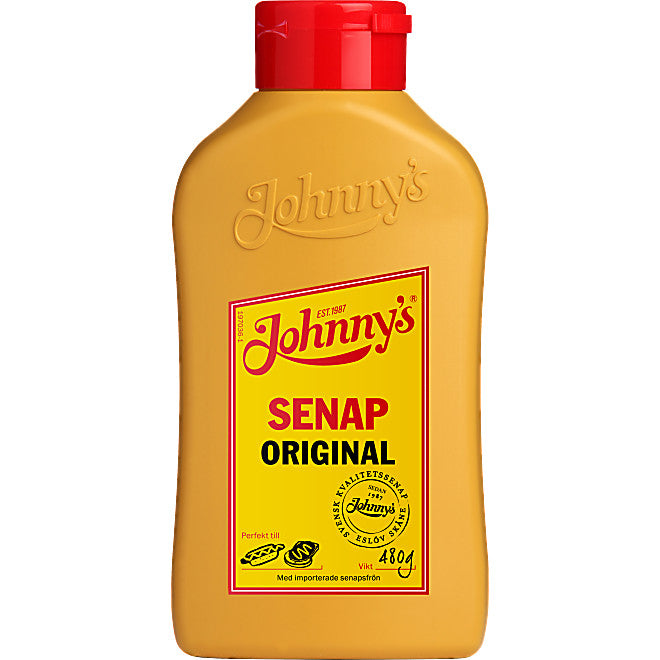 Senap Original Johnnys. 480g.