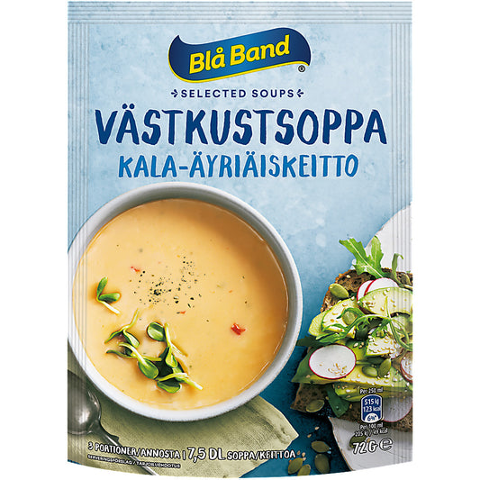 Västkustsoppa, Blå Band. 7.5 dl.